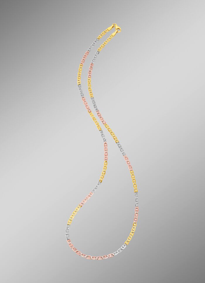 Elegante set in driekleur, met karabijnhaak 